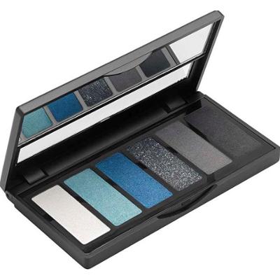 Aden Eyeshadow Palette 6 shades Black/Blue 01