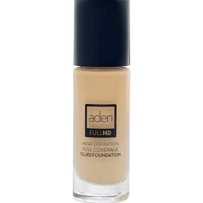 Aden Full HD Fluid Foundation Ivory 02