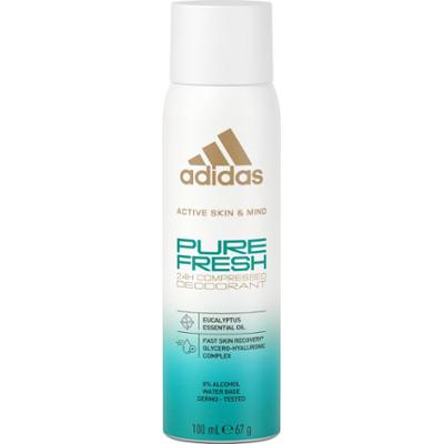 Adidas Skin & Mind Pure Fresh Compressed Deodorant Spray 100 ml