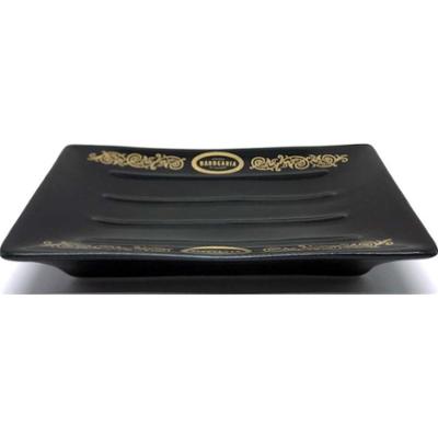 Antiga Barbearia de Bairro Premium Porcelain Soap Dish