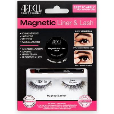 Ardell Magnetic Liner & Lash Magnetic Lash & Liner Kit Demi Wispies -
