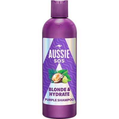 Aussie SOS Blonde & Hydrate Purple Shampoo 300 ml
