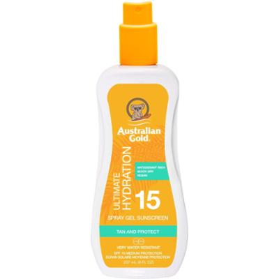 Australian Gold SPF 15 Spray Gel  237 ml - Spray SPF 15