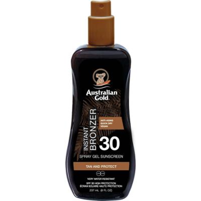 Australian Gold  SPF30 Spray Gel With Bronzer 237 ml - Spray/bronzer S