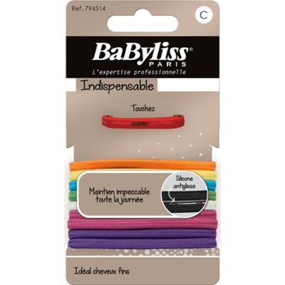 BaByliss Paris Accessories Indispensable Gumki do włosów 10 sztuk