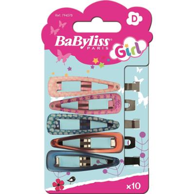 BaByliss Paris Accessories Spinki do włosów dla dzieci 10 sztuk