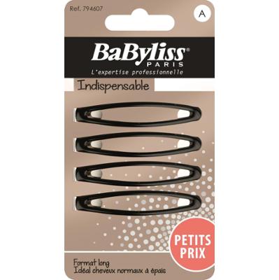 BaByliss Paris Accessories Owalne spinki do włosów 4 sztuki