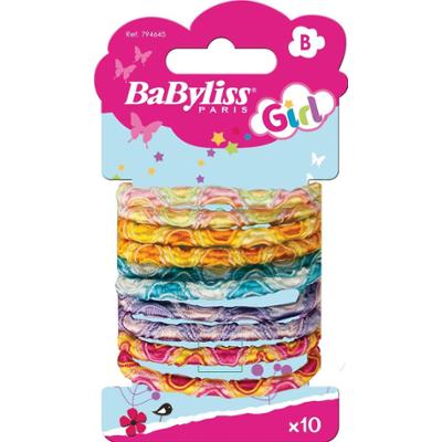 BaByliss Paris Accessories Gumki do włosów dla dzieci 10 sztuk