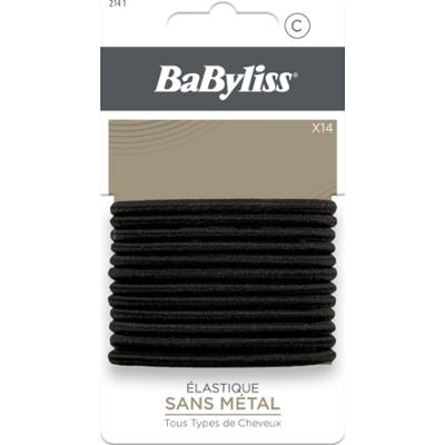 BaByliss Paris Accessories Black Hair Tie 14 pcs