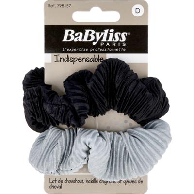 BaByliss Paris Accessories Scrunchie Plisserad 2 st