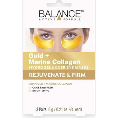 Balance Active Formula Gold + Marine Collagen Hydrogel under Eye Masks