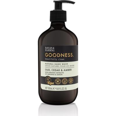 Baylis & Harding Goodness Oud, Cedar & Amber Hand Wash 500ml - Mydło d