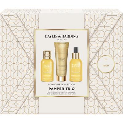 Baylis & Harding Sweet Mandarin & Grapefruit Wrapped Body Trio Gift Se