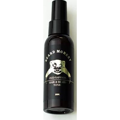 Beard Monkey Hair & beard tonic Oud / Saffron 100 ml