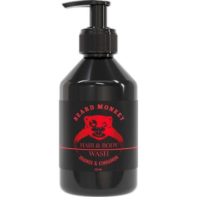 Beard Monkey Hair & Body Wash Orange & Cinnamon 250 ml