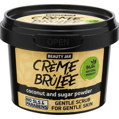 Beauty Jar Crème Brûlée Gentle Face Scrub 120 g