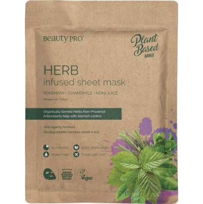 Beauty PRO Plant Based Herb Infused Sheet Mask