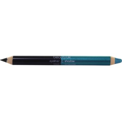BEAUTY UK kredka do oczu Double Ended Pencil (Jumbo) black/ turquoise