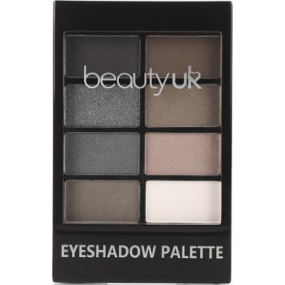 BEAUTY UK paleta cieni do powiek Palette no.7 Black Velvet