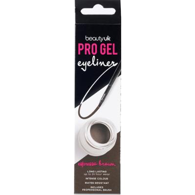 BEAUTY UK Pro Pro Gel Eyeliner no.2 espresso brown