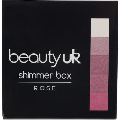 BEAUTY UK Zestaw bronzerów i róży Shimmer Box no.2 Rose