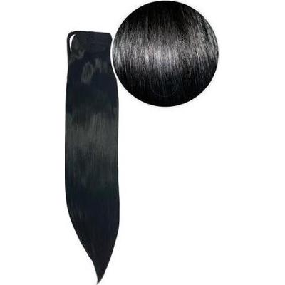Bellami Hair Löshår Hästsvans 160g Jet Black