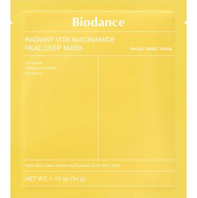Biodance Radiant Vita Niacinamide Real Deep Mask 34 g