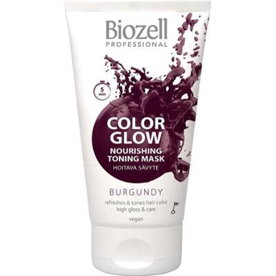 Biozell Color Glow Nourishing Toning Mask Burgundy