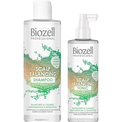 Biozell Scalp Balancing Bundle Shampoo 250 ml & Tonic 150 ml