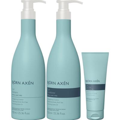 Björn Axén Curl Bundle Shampoo 750 ml & Conditioner 750 ml & Hair Mask