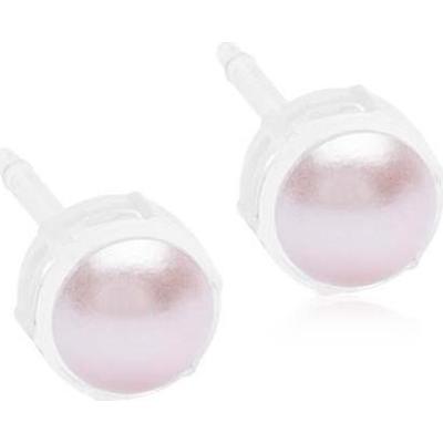 Blomdahl Medical Plastic Bezel Pearl 6 mm Light Rose