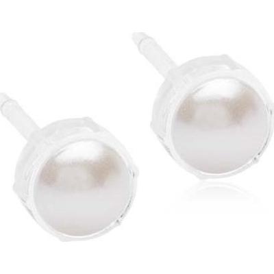 Blomdahl Medical Plastic Bezel Pearl 6 mm White