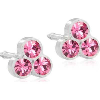 Blomdahl Medical Plastic Clover 6 mm  Rose