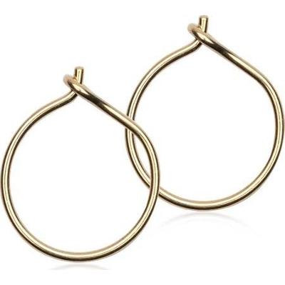 Blomdahl Golden Titanium Ear Ring 12 mm