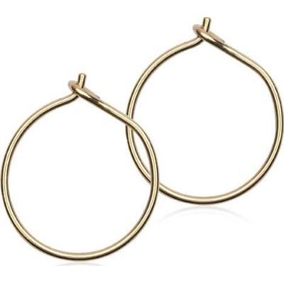 Blomdahl Golden Titanium Ear Ring 14 mm