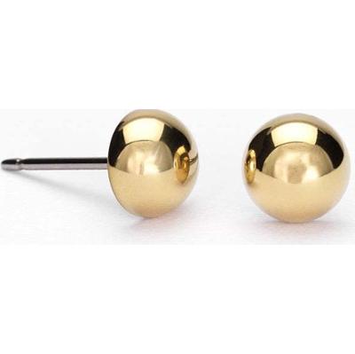 Blomdahl Golden Titanium Half ball 6 mm