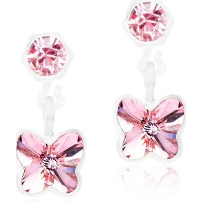 Blomdahl Medical Plastic  Pendant Butterfly 4/5mm Light Rose