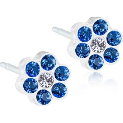Blomdahl Medical Plastic  Daisy 5mm Sapphire