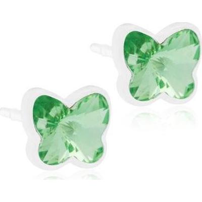 Blomdahl Medical Plastic  Butterfly 5mm Peridot