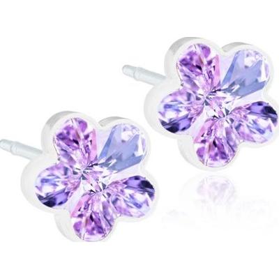 Blomdahl Medical Plastic  Flower 6mm Violett