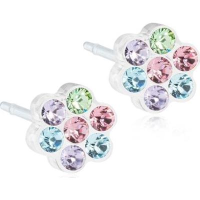 Blomdahl Medical Plastic  Örhänge Nickelfri Plask 5mm Light fantasy