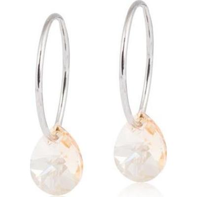 Blomdahl Natural Titanium  14 mm Drop Golden Shadow