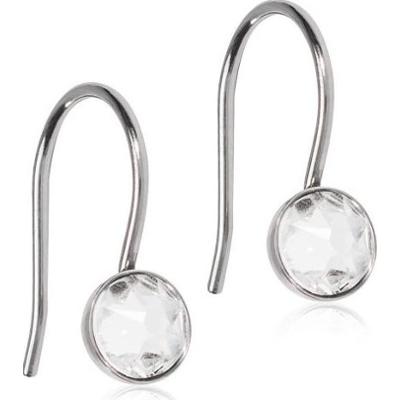 Blomdahl Örhänge Pendant Bezel Crystal 5 mm