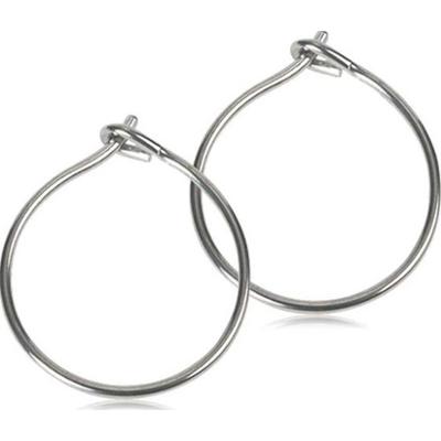 Blomdahl Natural Titanium Safety Ear Ring 14 mm