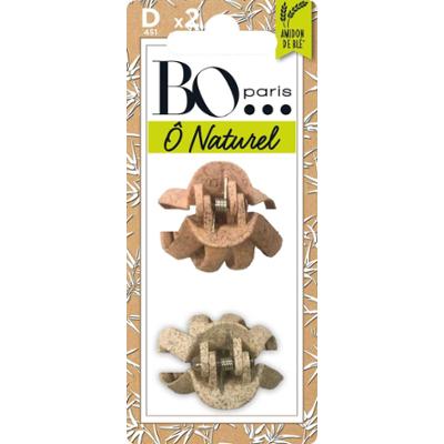 B&O Paris Crocodile Clips 2 pcs Pink/White