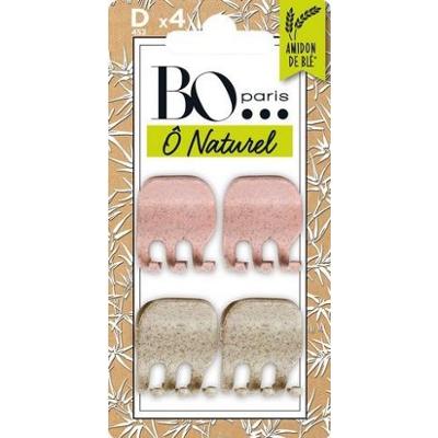 B&O Paris Crocodile Clips 4 pcs Pink/White