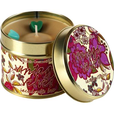 Bomb Cosmetics Świeca zapachowa Vintage Velvet