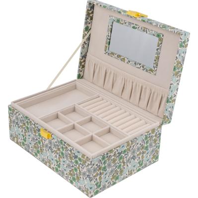 Bon Dep Jewelry box square mw Liberty Poppy and Daisy