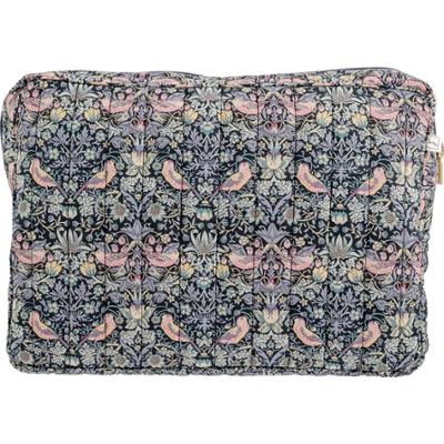 Bon Dep Pouch Big Mw Liberty Strawberry Thief Black