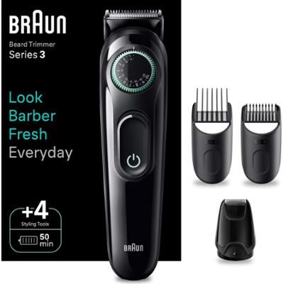 Braun Beard Trimmer Series 3 BT3421 Trimmer For Men With 63